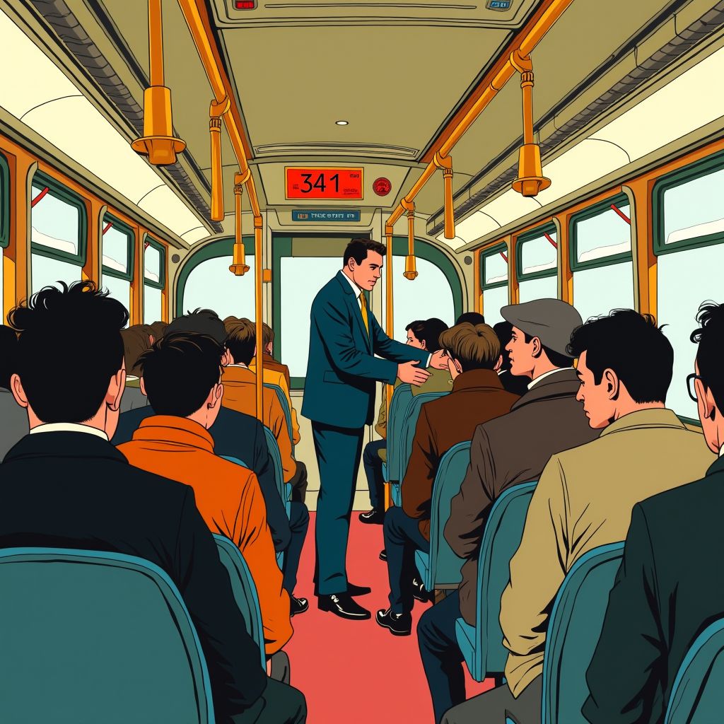 Aanrander uit volle bus gepakt dankzij tv-uitzending en burgertips