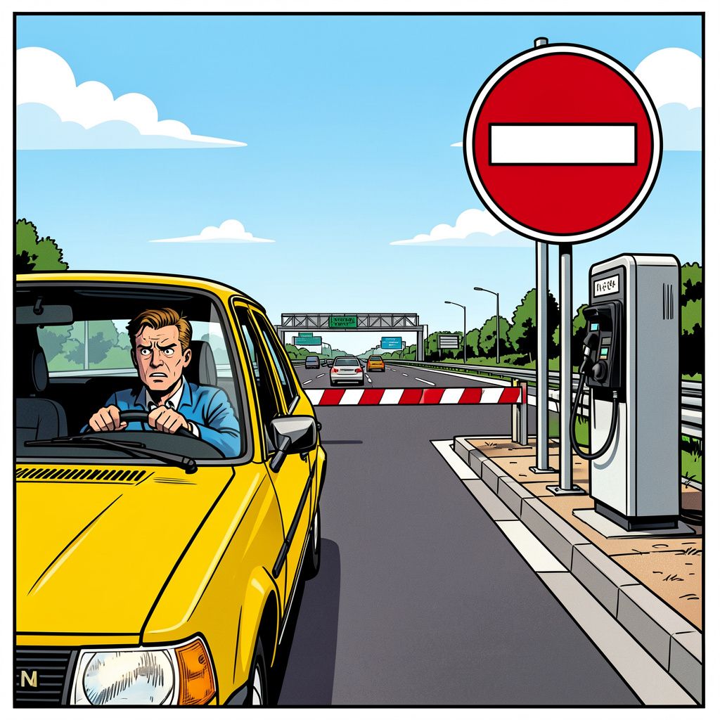 Automobilisten op de A6 kunnen een snelle snack en extra laadplek vergeten na een besluit van de Raad van State.
