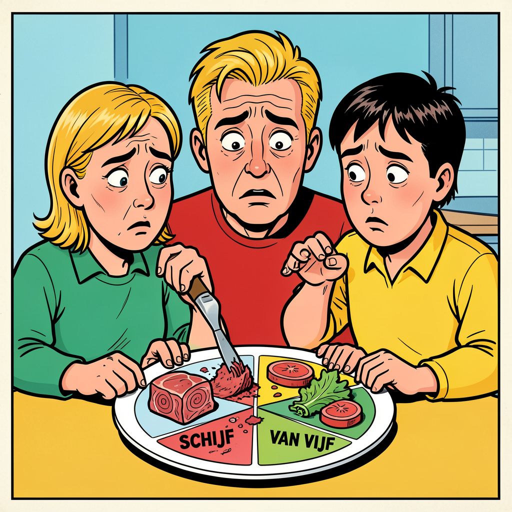 Het Voedingscentrum halveert de aanbevolen hoeveelheid vlees in de nieuwe Schijf van Vijf