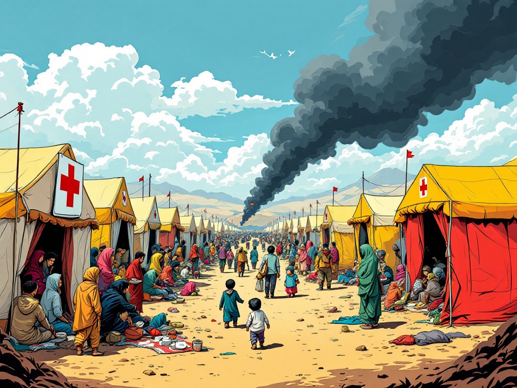Humanitaire Crisis Aan Afghaanse Grens Eist Internationale Hulp