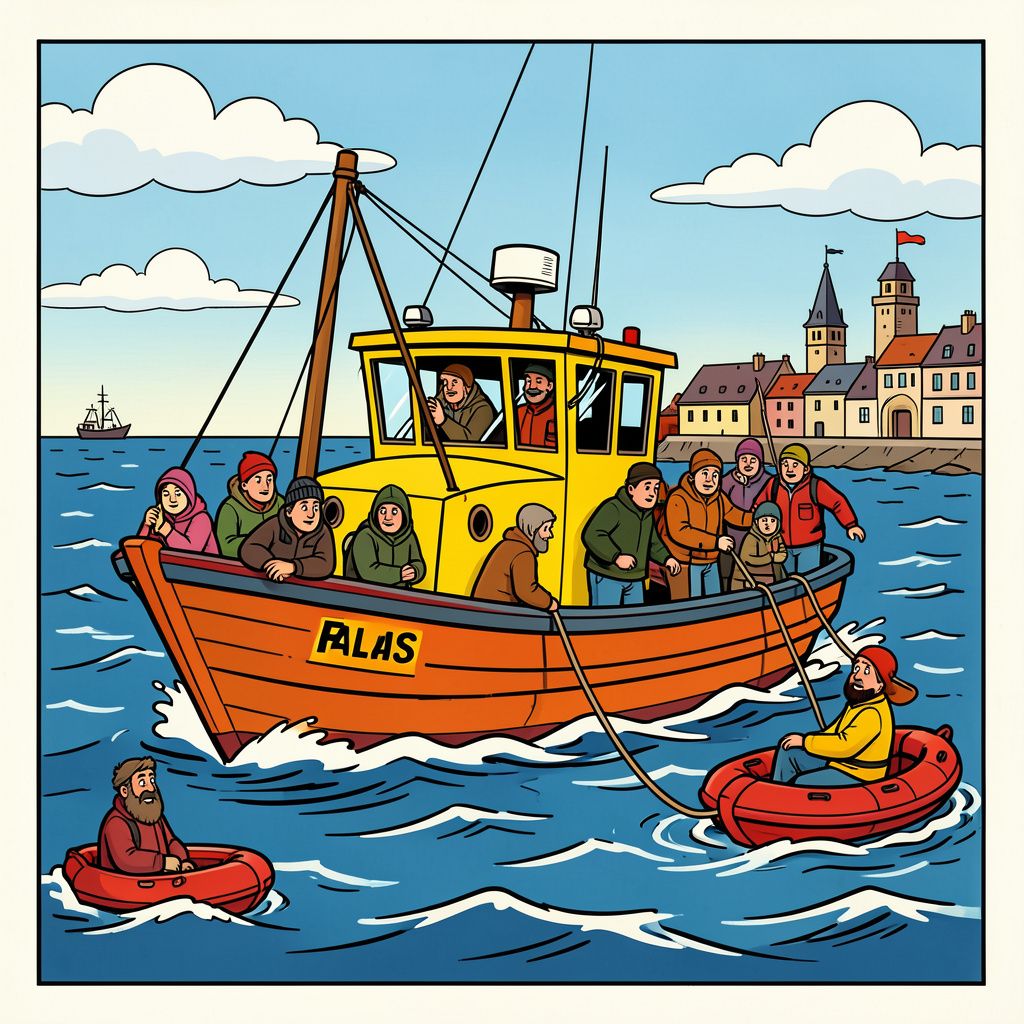 Mensensmokkelaars gebruiken nu 'taxiboten' om migranten op zee op te pikken