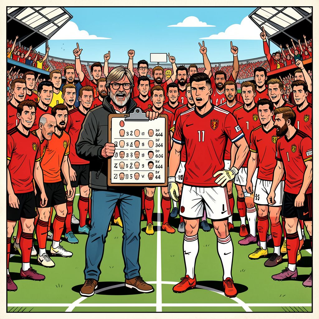 Jürgen Klopp verrast vriend en vijand met een monsterselectie van 44 Duitsers voor de kraker tegen Oranje.