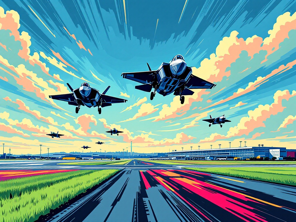 F-35 Gevechtsvliegtuigen Krijgen Nieuw Thuis op Lelystad Airport