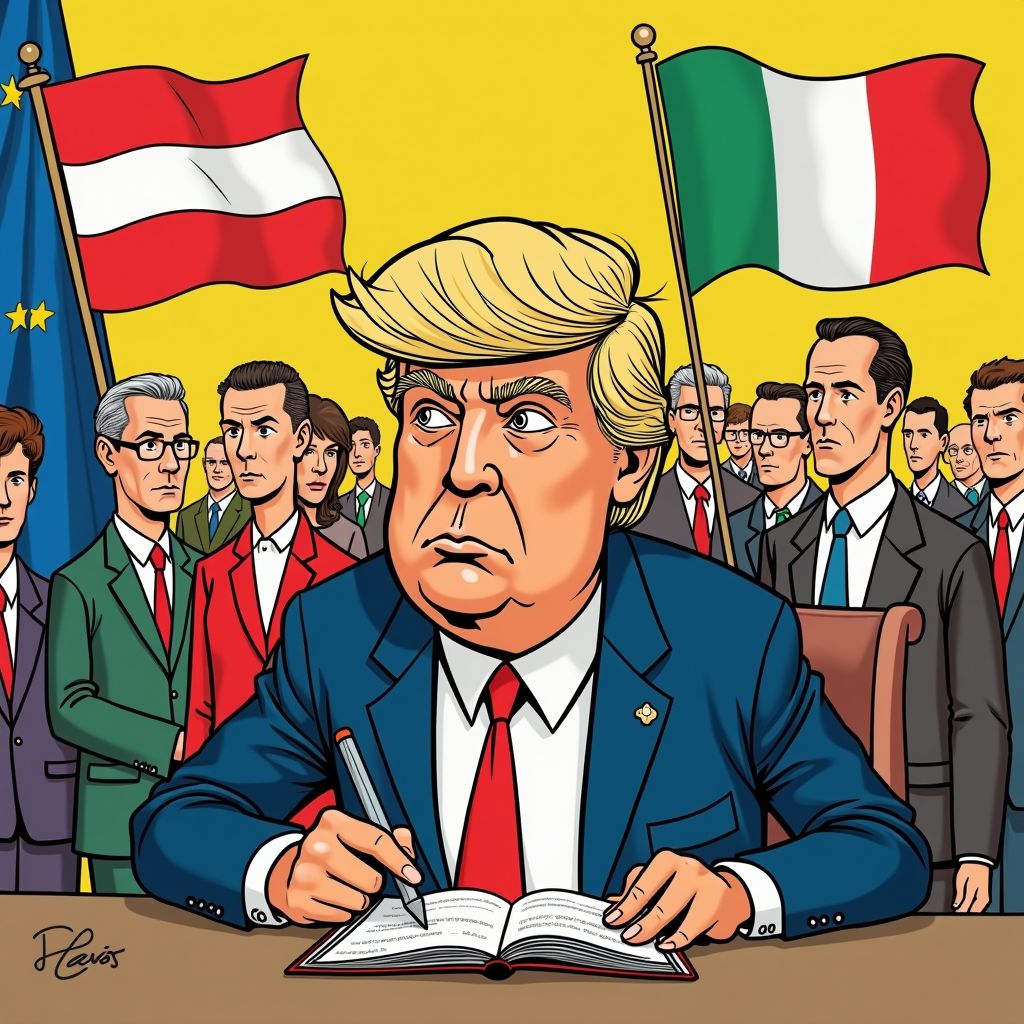 Geheim Trump-plan onthult aanval op vier EU-landen om Europa te verzwakken