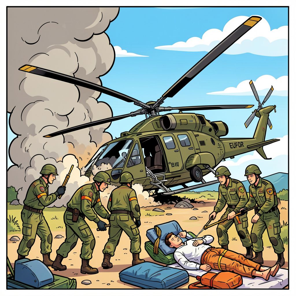 Een fatale crash met een EUFOR-helikopter eist vier levens in noordelijk Bosnië.
