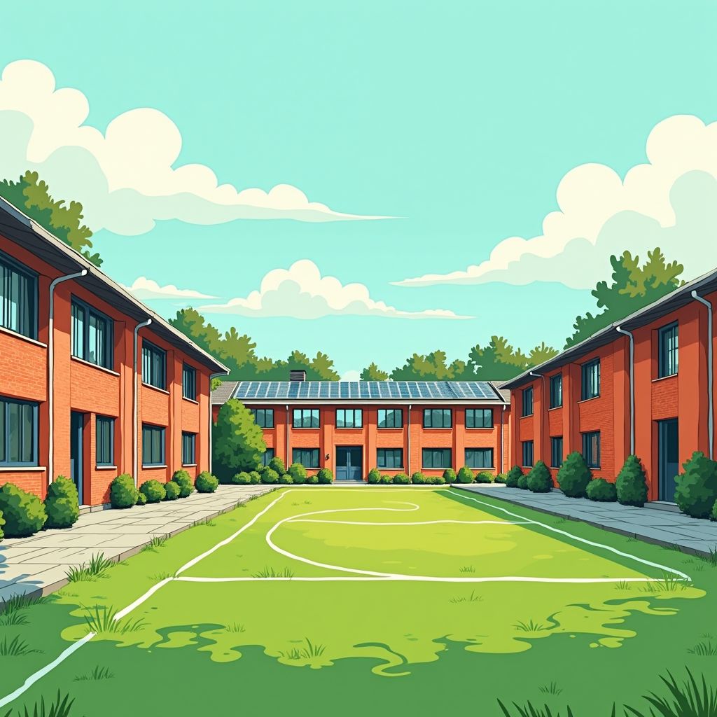 Den Haag verwarmt scholen met zonlicht dat kunstgras opvangt