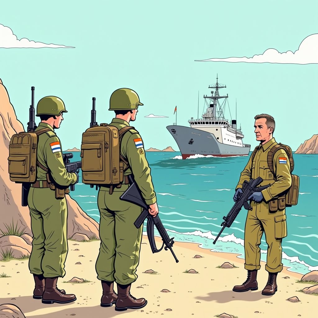 Nederland stuurt militairen naar Straat van Hormuz zodra de oorlog voorbij is