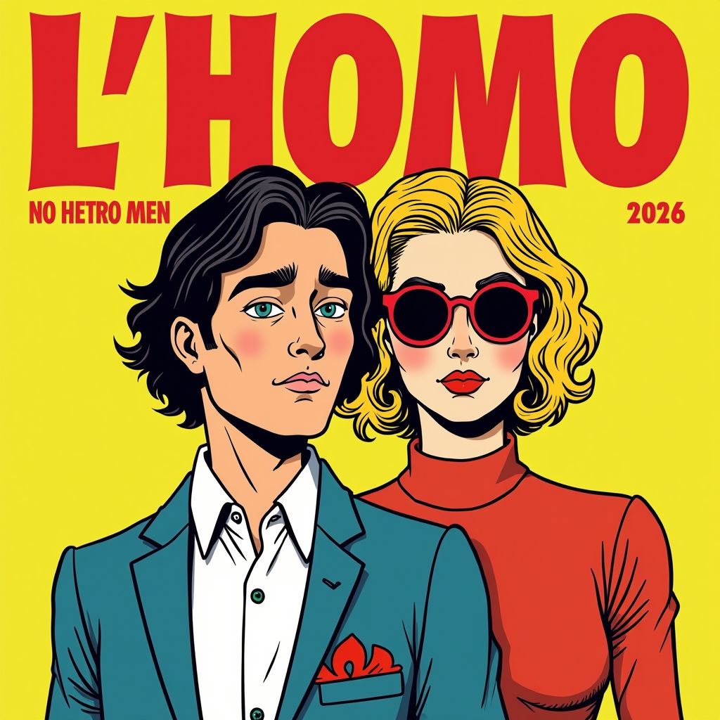 L'HOMO keert terug zonder heteromannen op de cover