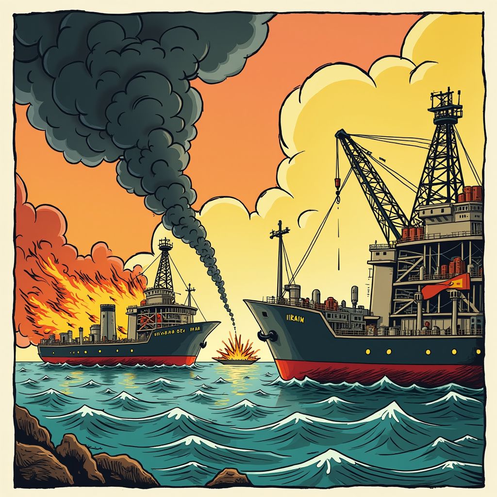 Iran escaleert oorlog met aanvallen op negen landen terwijl olie naar 108 dollar per vat schiet