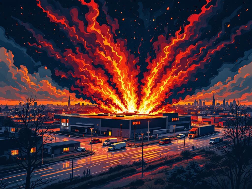 Uitslaande Nachtelijke Brand Zet Middenbeemster in Vuur en Vlam