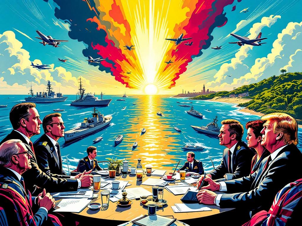 Frankrijk daagt Amerika uit op G7-top om dodelijke luchtaanvallen in Caribische Zee