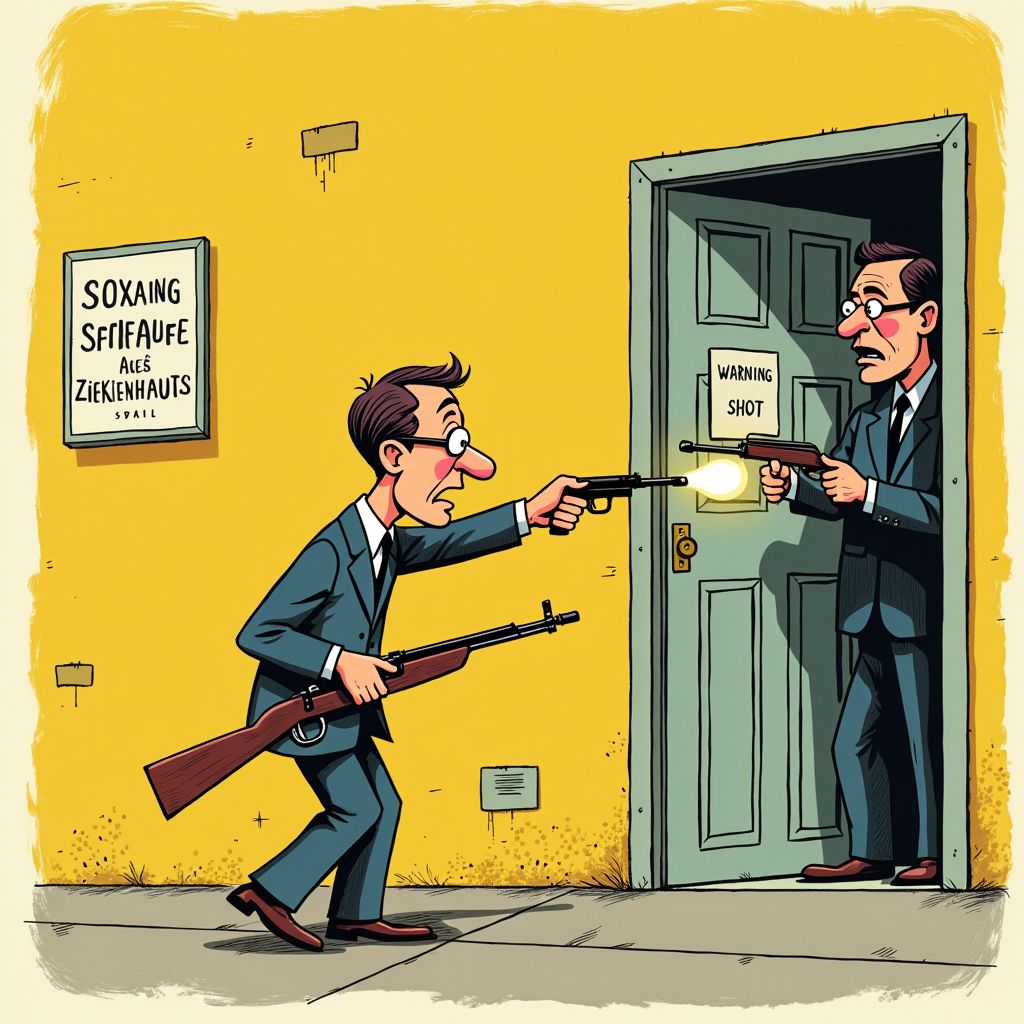 Moordenaar schiet tijdens ontsnappingspoging bij ziekenhuis in Zwolle waarschuwingsschot af