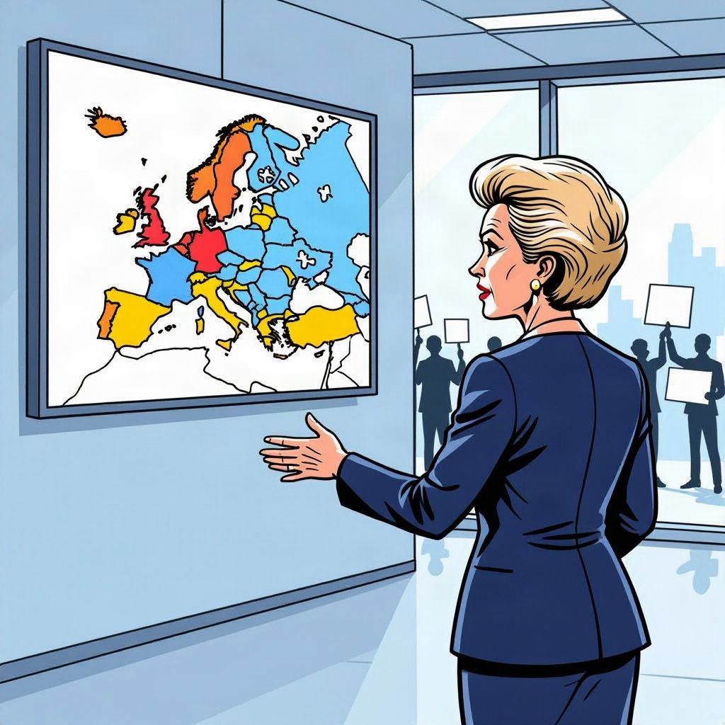 Von der Leyen haalt hard uit naar verdeeld Europa over het uitblijven van Israël-sancties.
