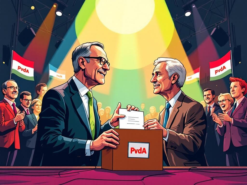 Links Referendum: GroenLinks en PvdA Leggen Toekomst in Handen van Leden