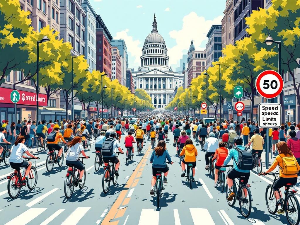 Maximumsnelheid op de fiets: De oplossing voor levensgevaarlijke fietspaden?