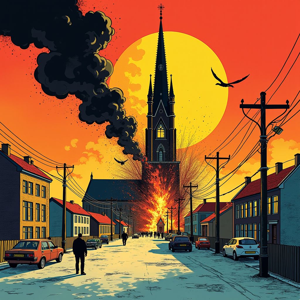 twee mensen sterven door vuurwerk terwijl vondelkerk volledig uitbrandt tijdens chaotische jaarwisseling