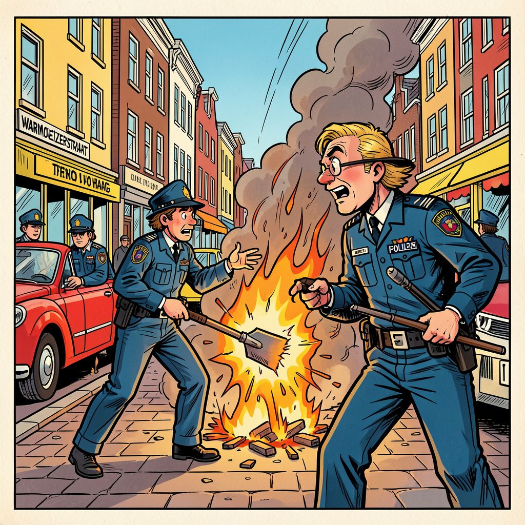 Politie pakt brandstichter na zeven branden in één nacht in Den Haag