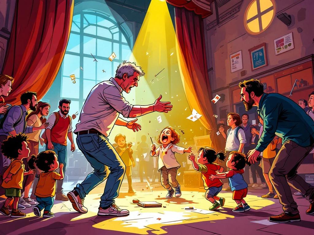 Schoolmusical eindigt in nachtmerrie: leraar zwaargewond na steekpartij
