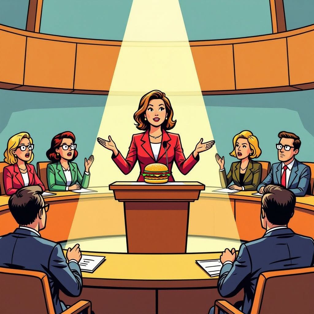 Minister Hermans verdedigt nieuwe hamburgeradvies tegen woedende Kamerleden