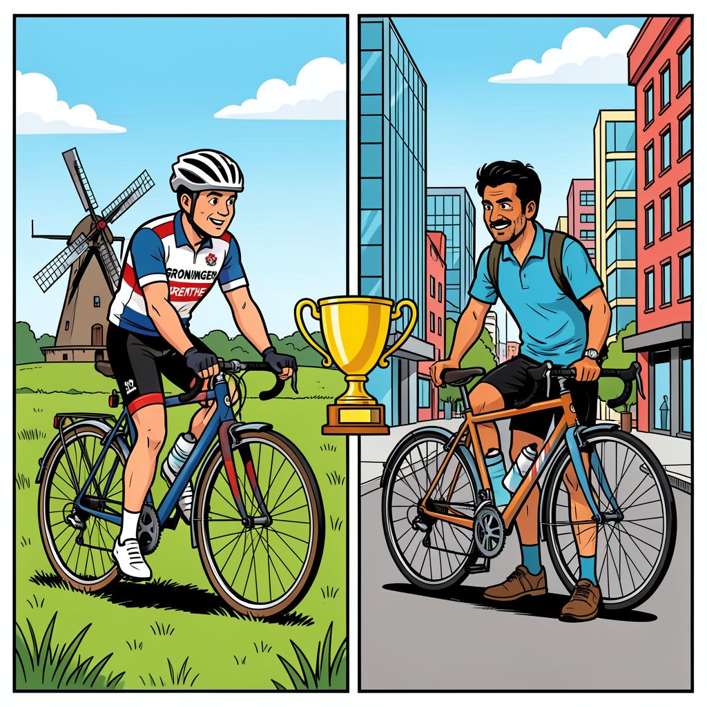 Groningen en Drenthe strijden met het reusachtige India om het WK wielrennen in 2032.
