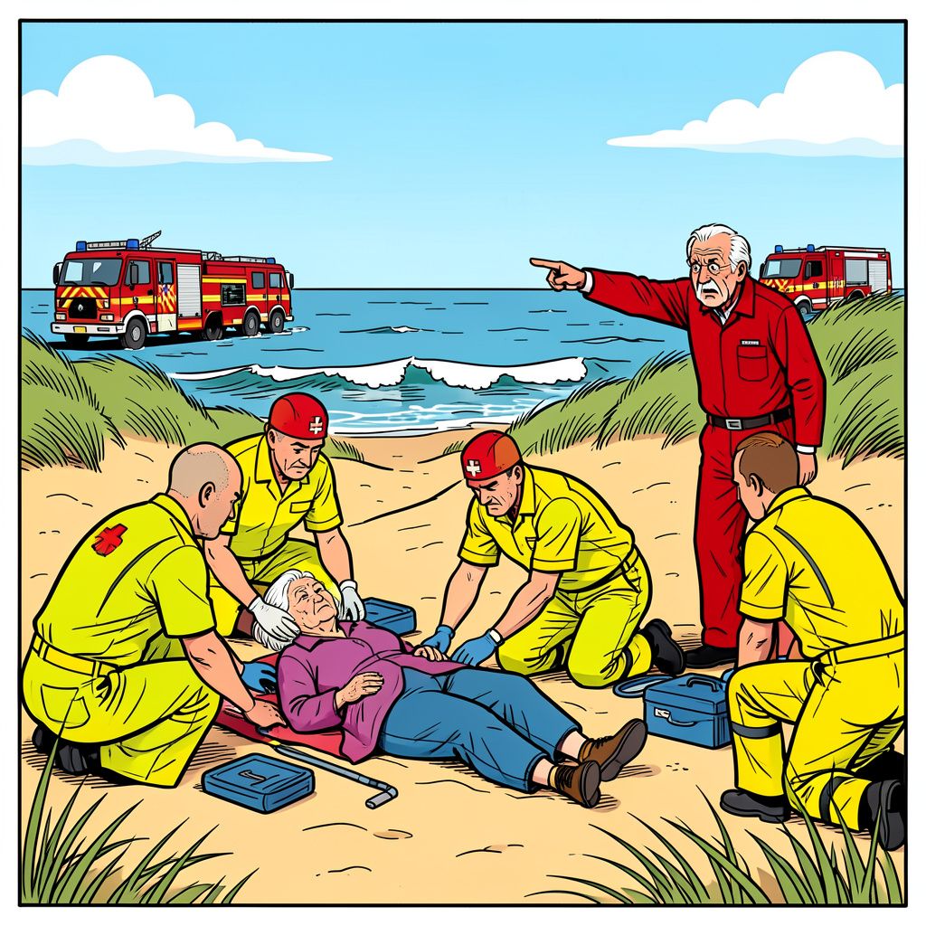 Een vertrouwde duik in de Noordzee loopt fataal af voor een 86-jarige zwemster.