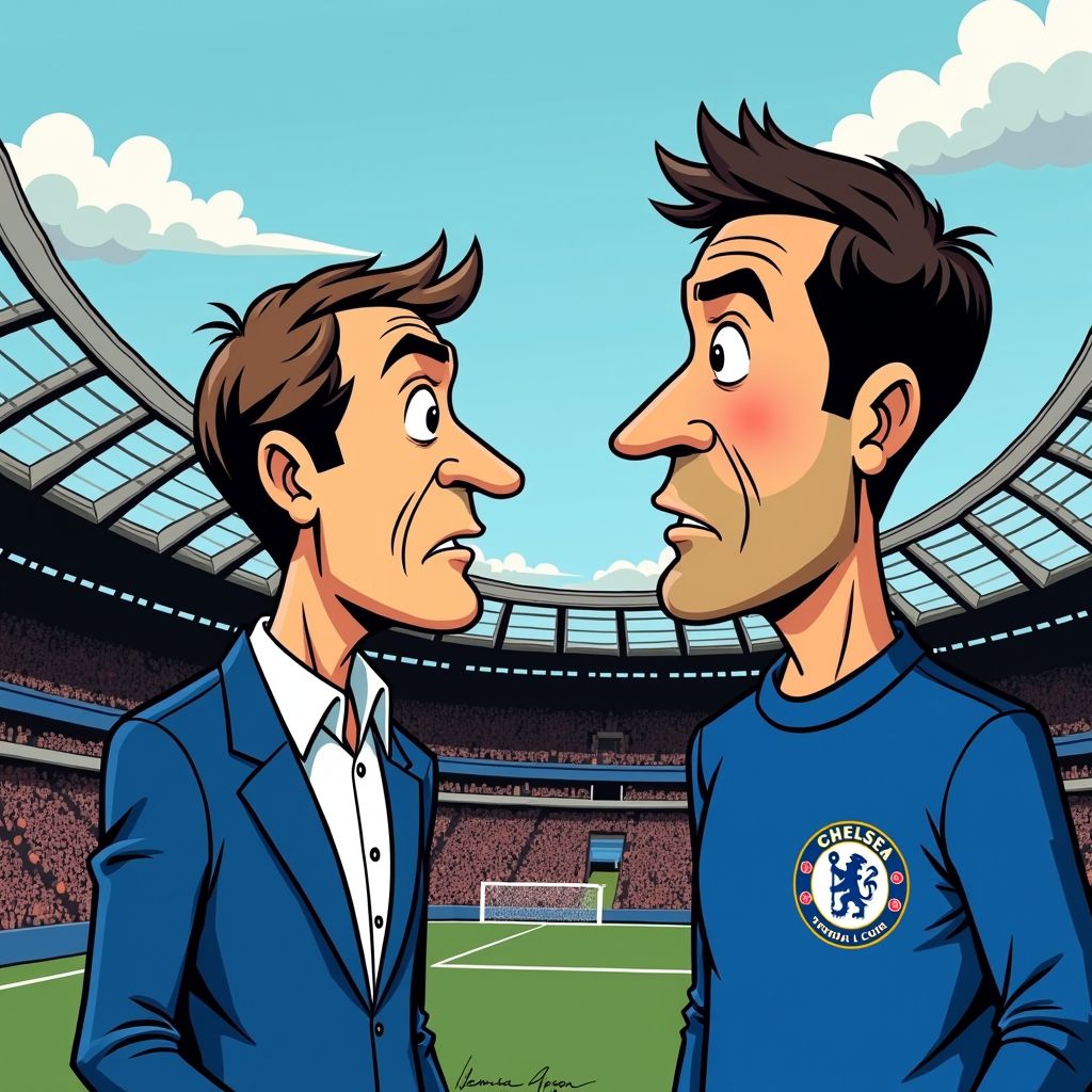 Chelsea-trainer Maresca kan vandaag nog ontslagen worden na ruzie met clubleiding