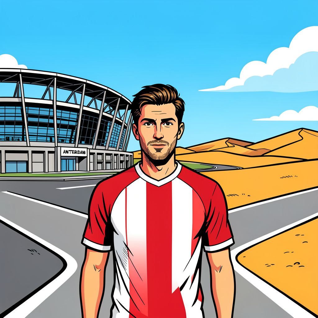 Dusan Tadic is per direct gratis op te pikken na zijn woestijnavontuur.