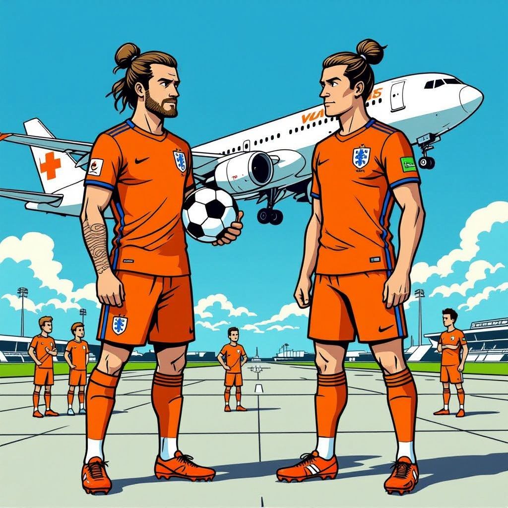 Oranje vertrekt naar het WK met twijfels, maar Van Dijk gelooft er heilig in