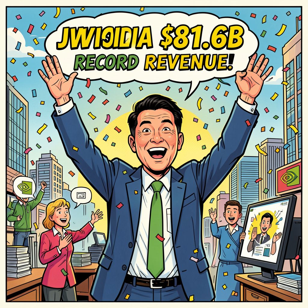 NVIDIA breekt alle records met 81,6 miljard dollar omzet en wordt waardevolste bedrijf ter wereld