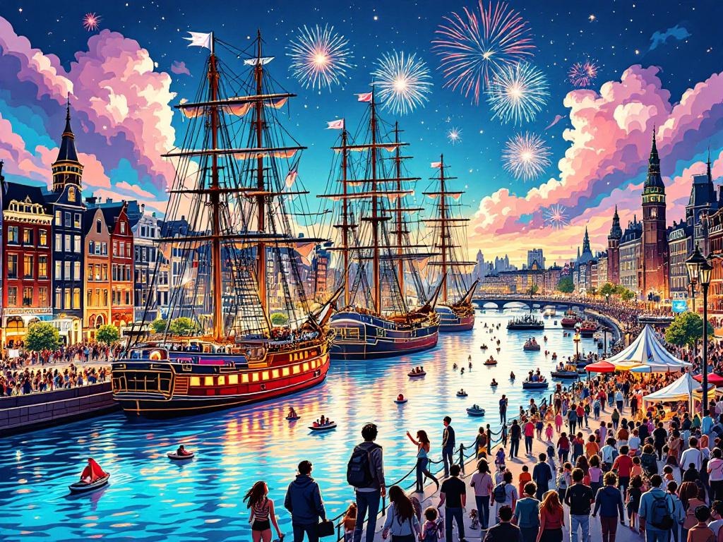 Spectaculaire SAIL Amsterdam 2025: Vijf Dagen Nautisch Feest in Hoofdstad