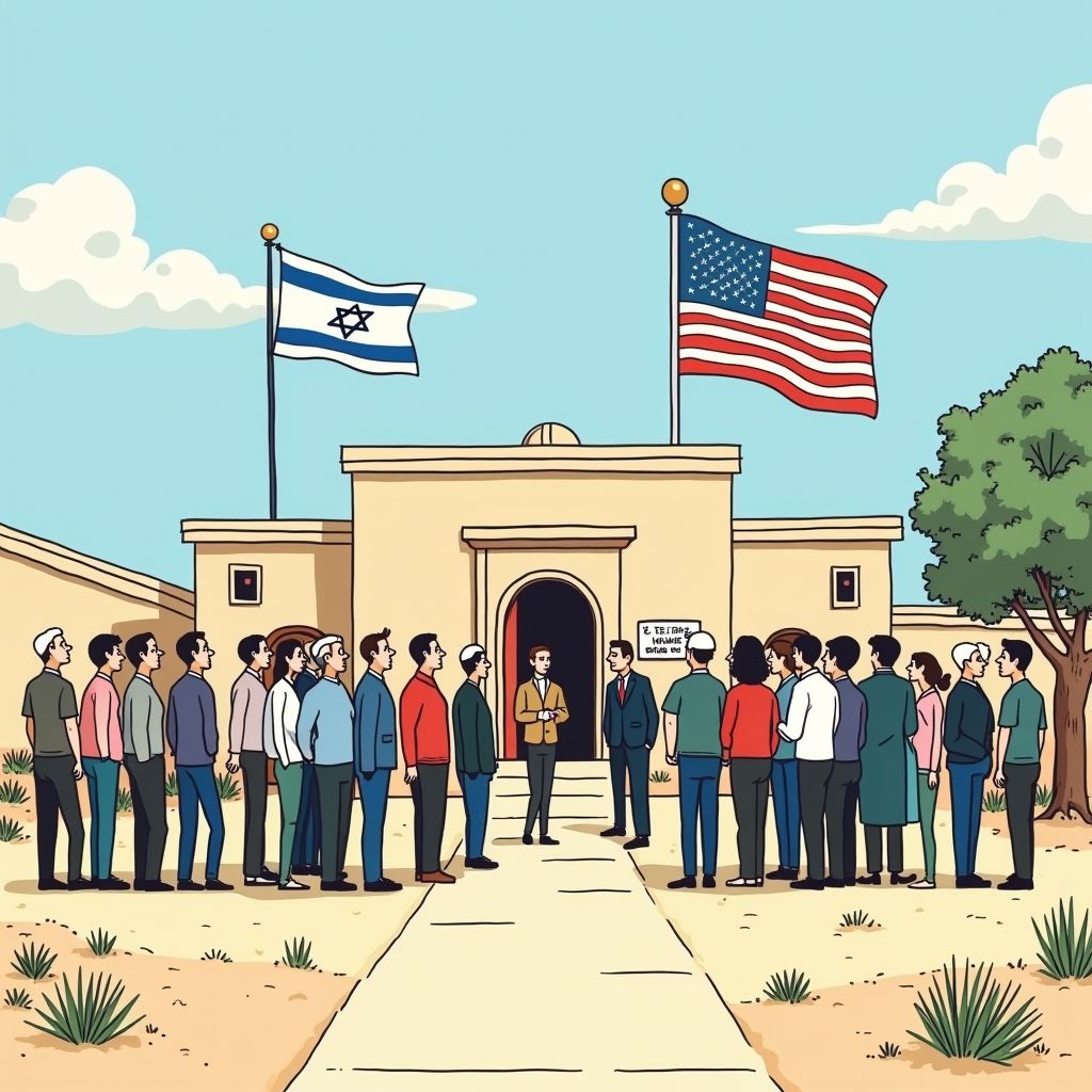 Amerika opent voor het eerst ambassadedienst in Israëlische nederzetting op Westelijke Jordaanoever