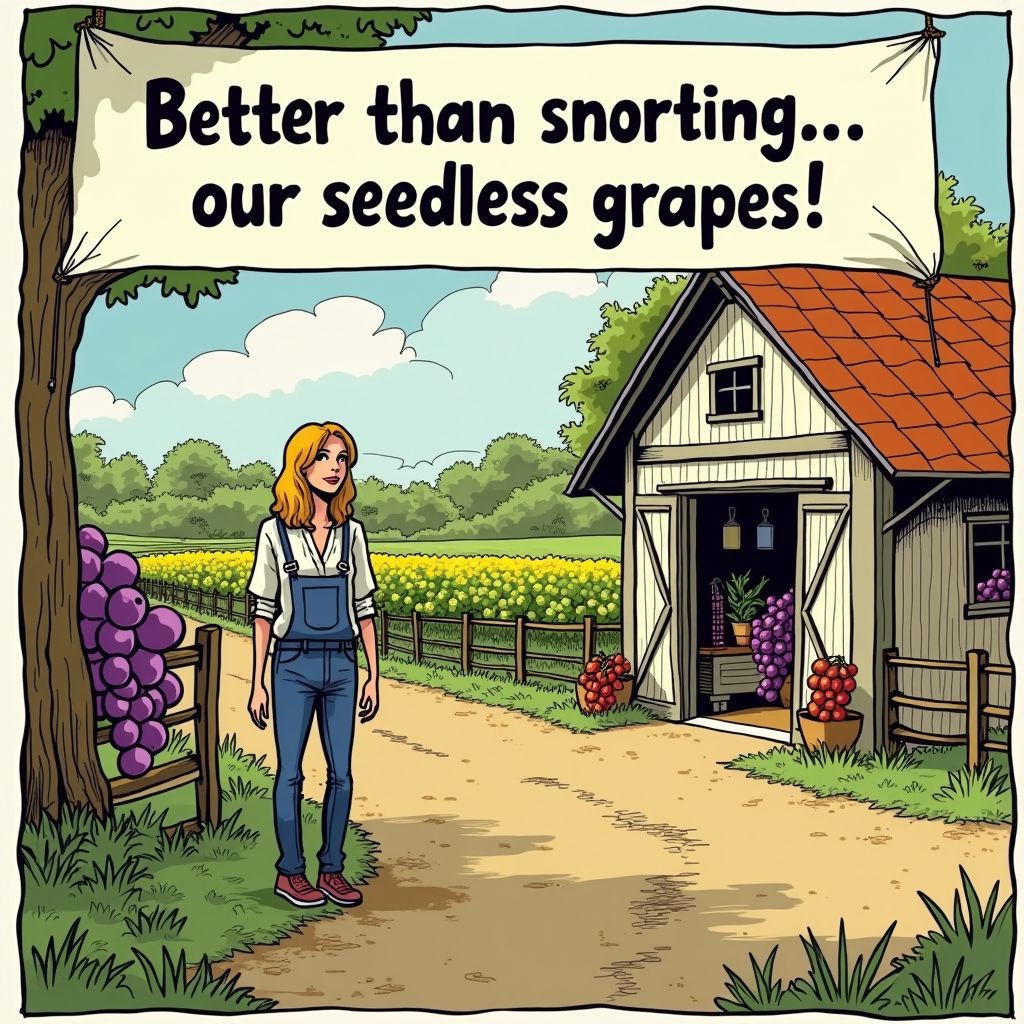 Een limburgse boerderijwinkel wint de slechtste slogan van 2025 met slechts 32 stemmen voorsprong