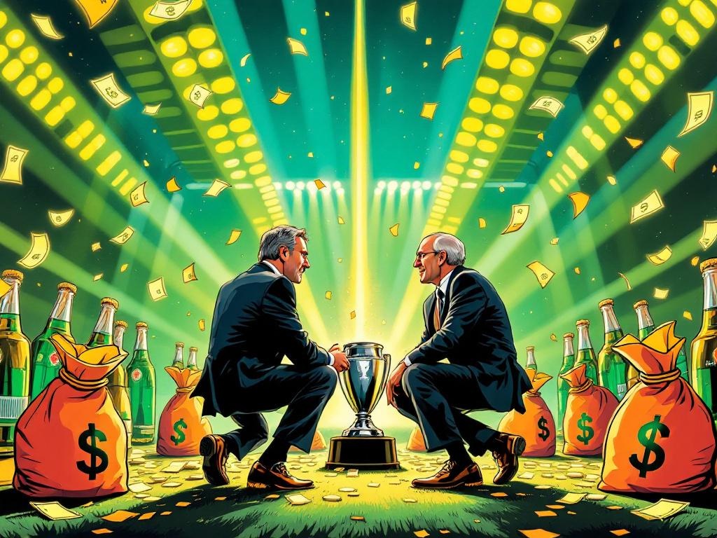 AB InBev biedt 200 miljoen euro per jaar om Heineken na dertig jaar te verdrijven van Champions League
