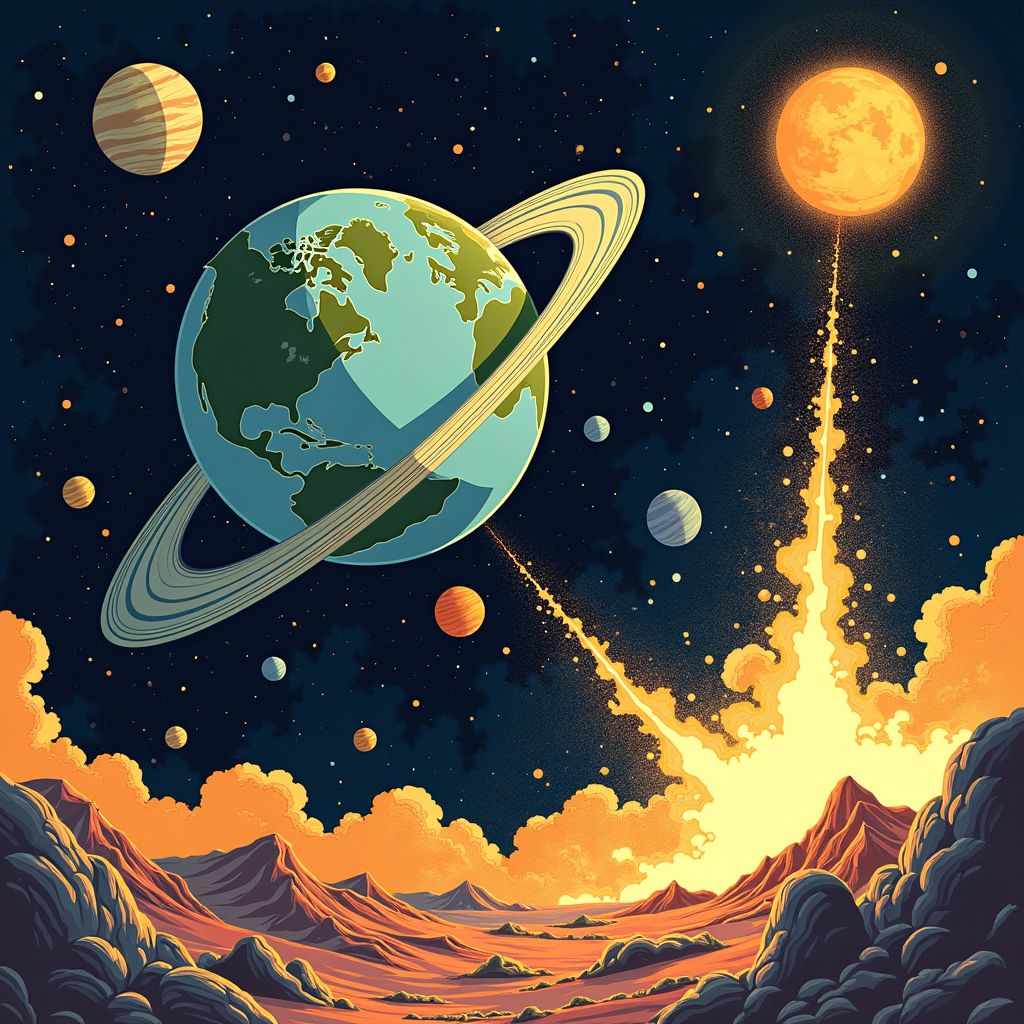 Astronomen zien twee planeten tegen elkaar knallen op 11.000 lichtjaar afstand