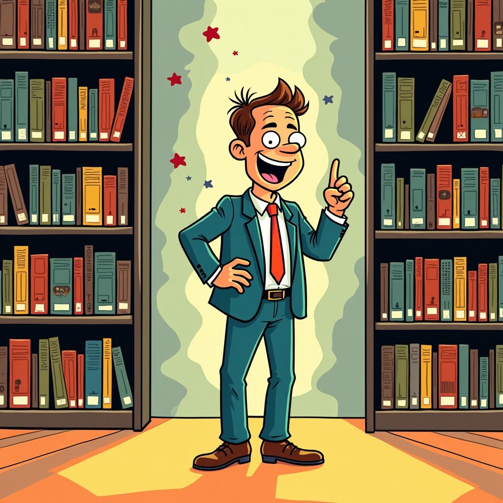 Nijmeegse bibliotheekmedewerker danst zich tussen de boekenrekken de sociale media in