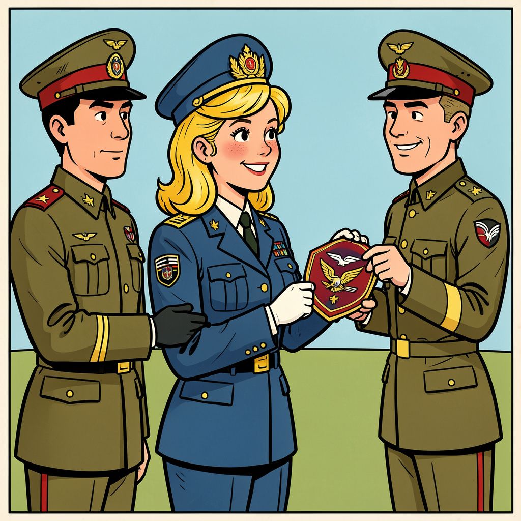 Kroonprinses Amalia draagt nu het uniform van de luchtmacht als korporaal der wapenen