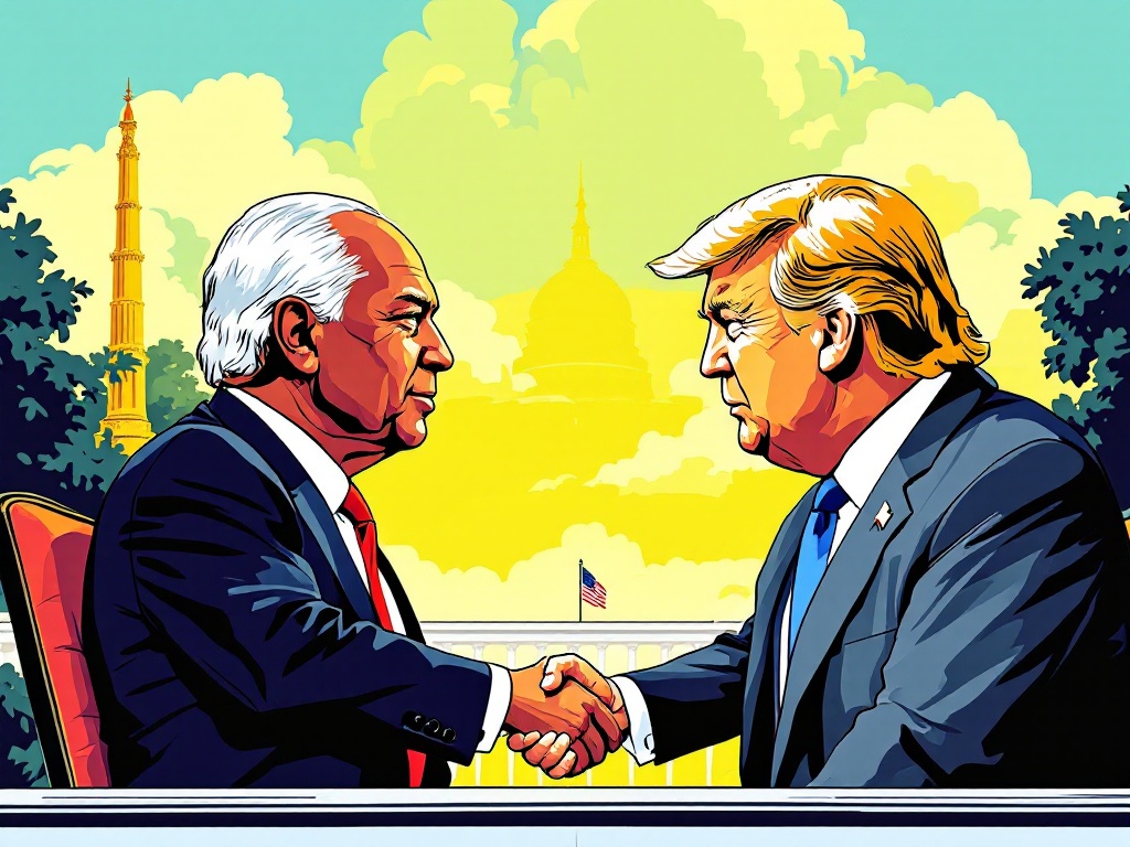 Zuid-Afrikaanse President Bezoekt Trump om Relaties te Verbeteren