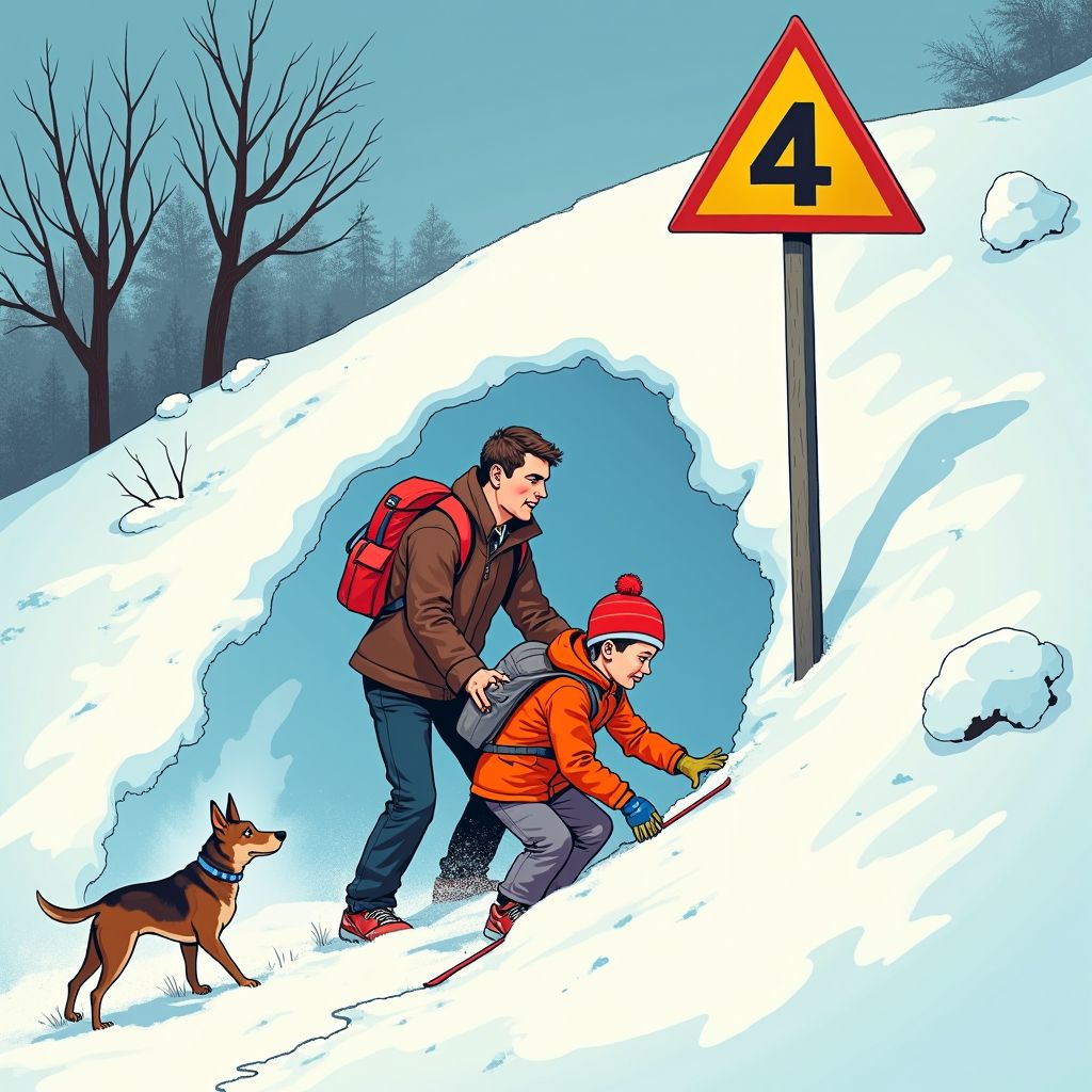 Nederlandse vader sterft in lawine terwijl zoon hem probeert te redden