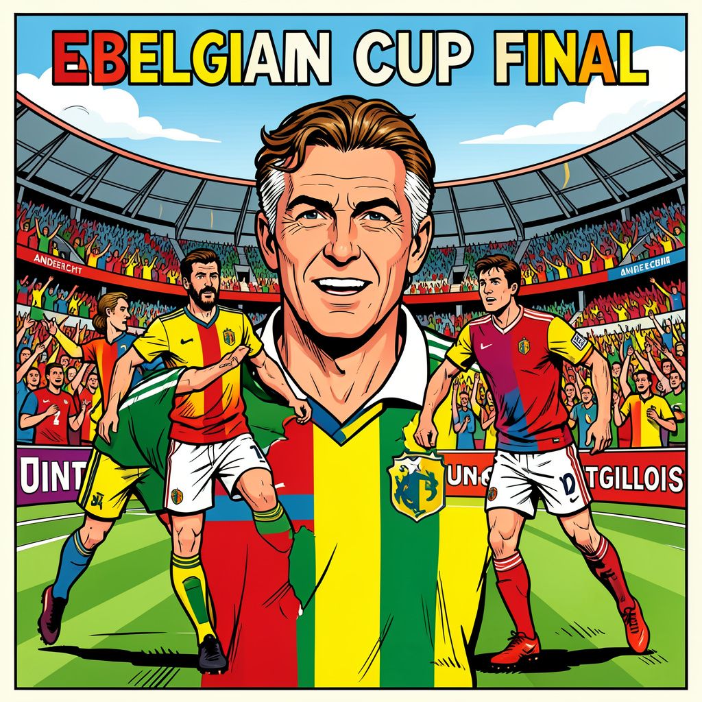Edwin van der Sar duikt op bij Belgische bekerfinale en vergelijkt Anderlecht met Ajax