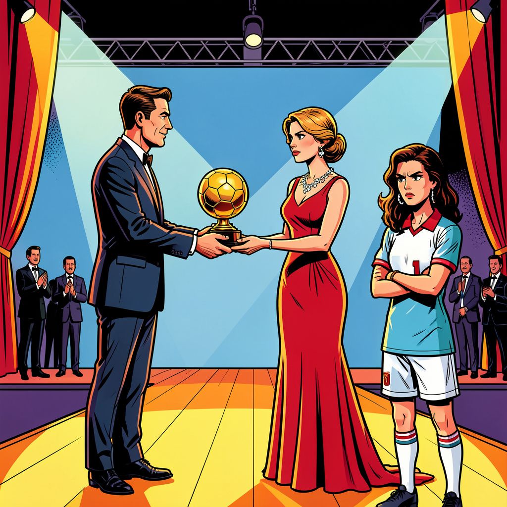 Mannen reiken nog altijd de vrouwenprijzen uit op het voetbalgala.