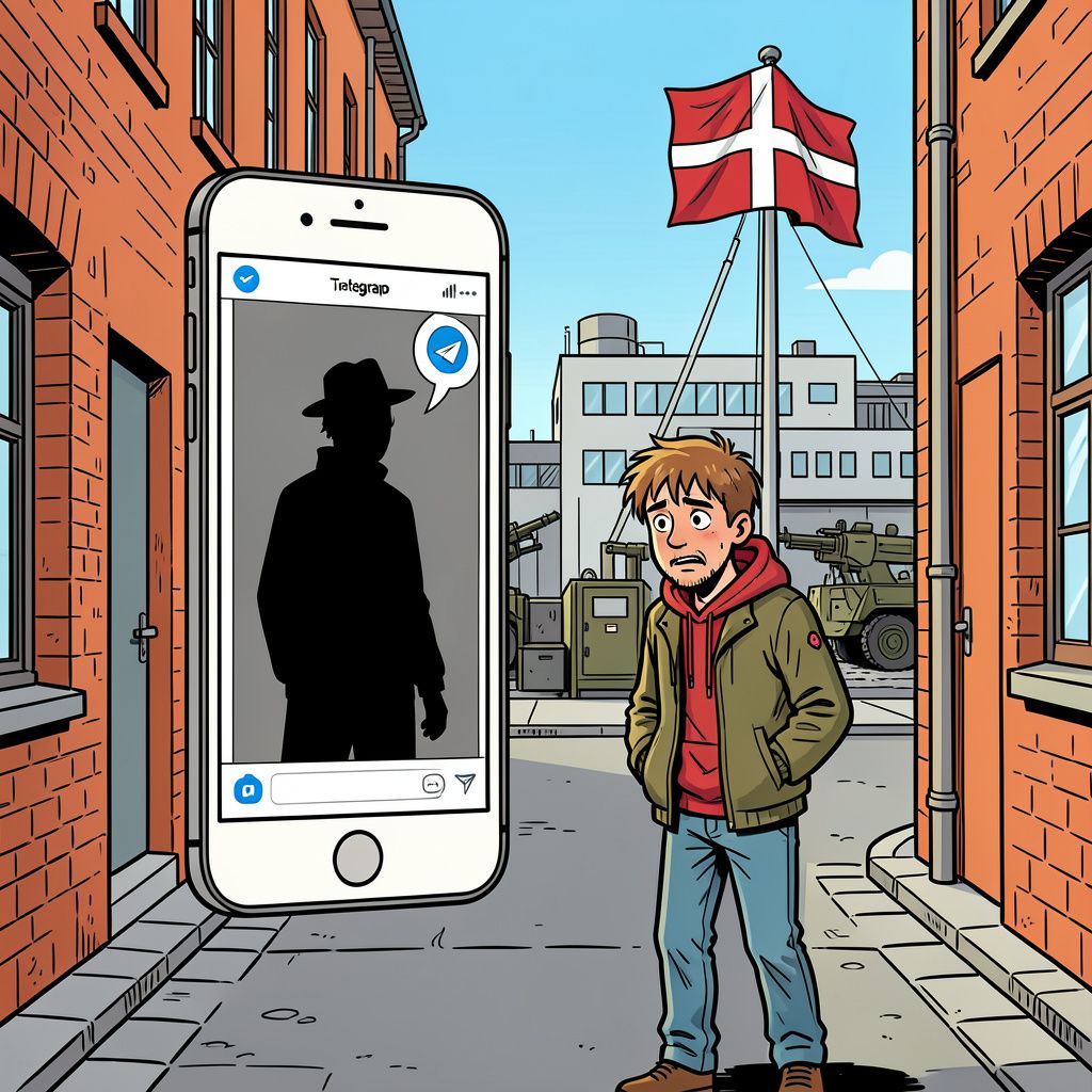 Rusland ronselt amateurs via sociale media voor sabotage van Deense wapenfabrieken.