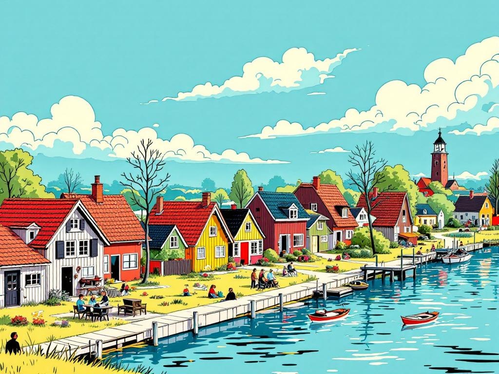 Nederland krijgt 45 houten woningen uit 1953 als rijksmonument