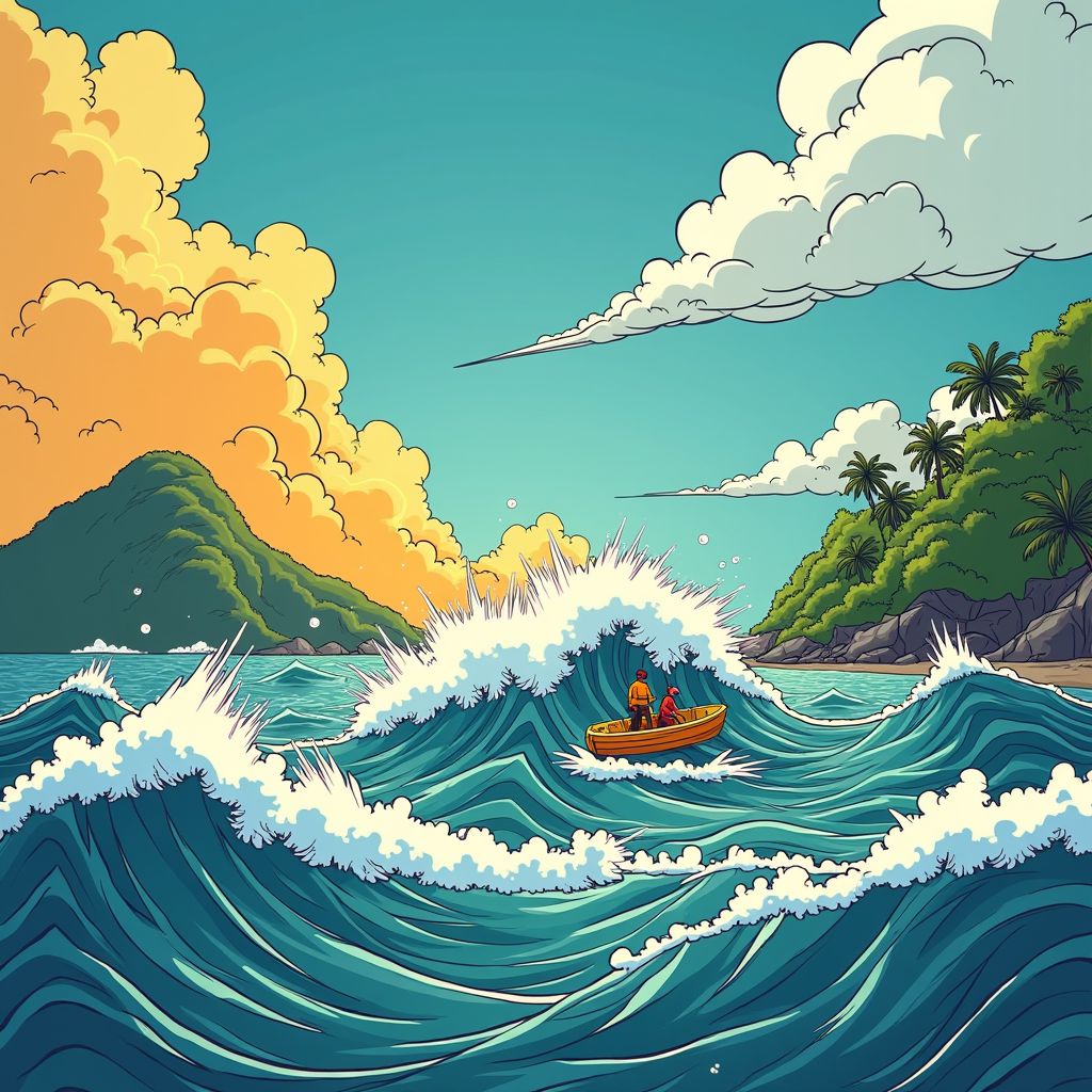 Indonesië wordt opgeschud door krachtige 7.8 aardbeving met tsunami-alarm