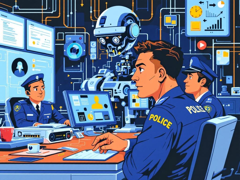 AI bij Politie: De Onzichtbare Rechter die Niemand Controleert