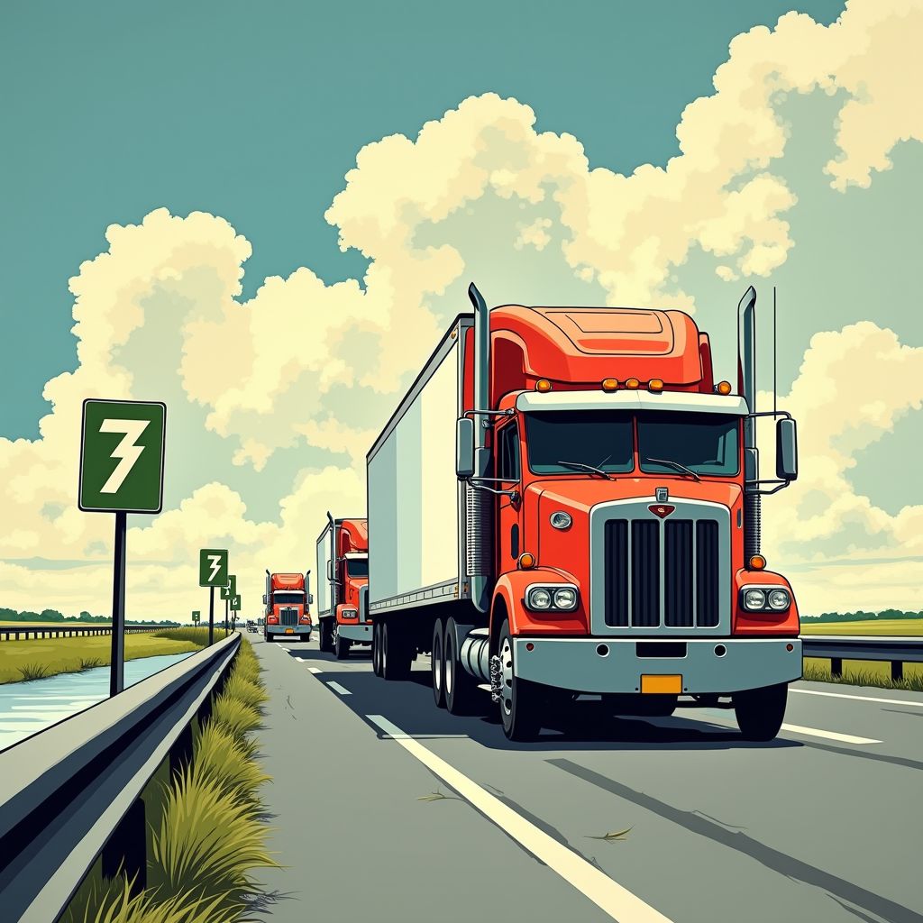 Vrachtwagenchauffeurs leggen Nederland plat met protestrit tegen torenhoge brandstofprijzen