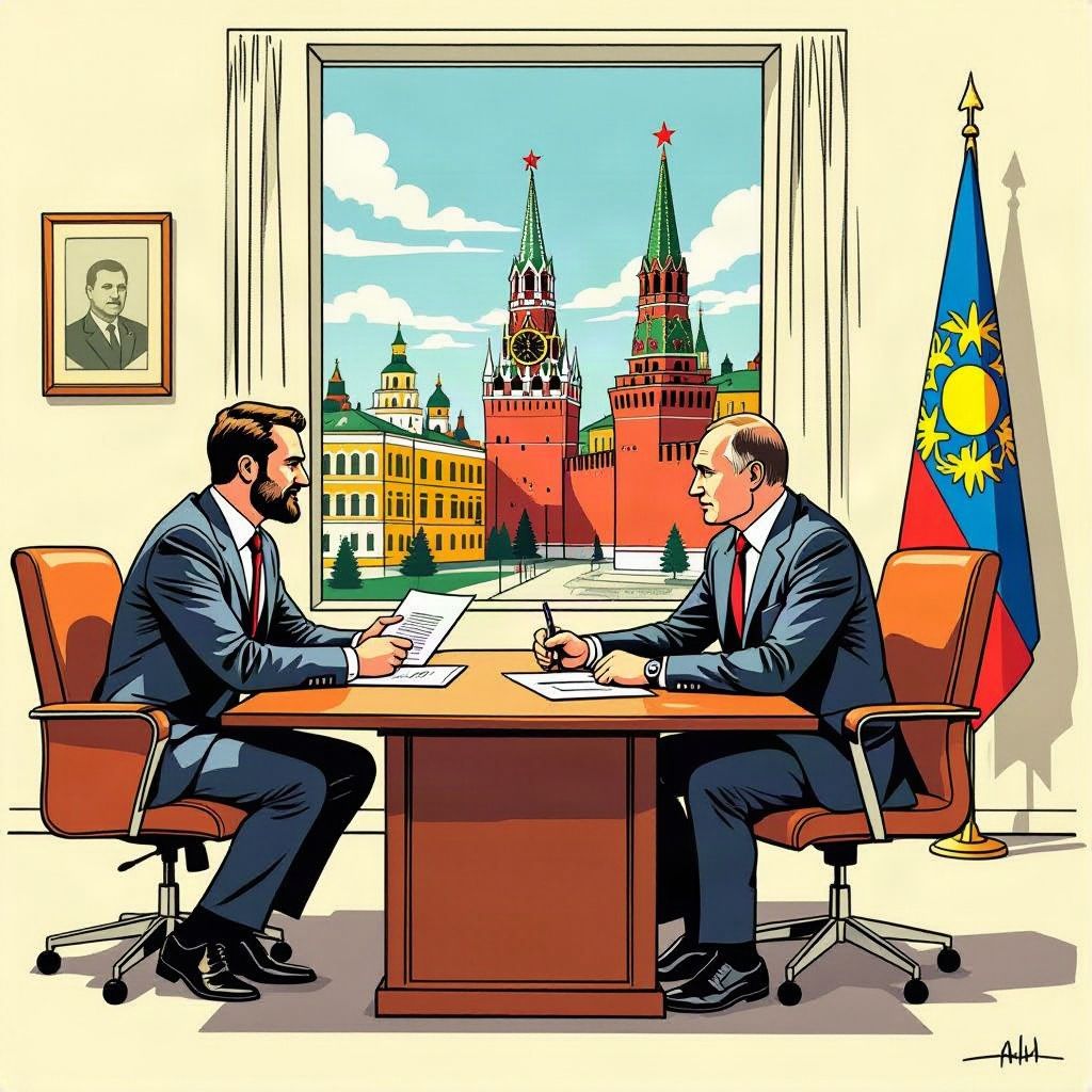 Een Amerikaanse gezant reist via Noors topoverleg direct door naar het Kremlin.