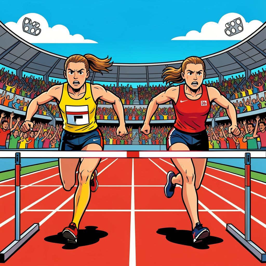 Nadine Visser wint goud op het EK na een bloedstollende fotofinish van slechts één duizendste seconde.