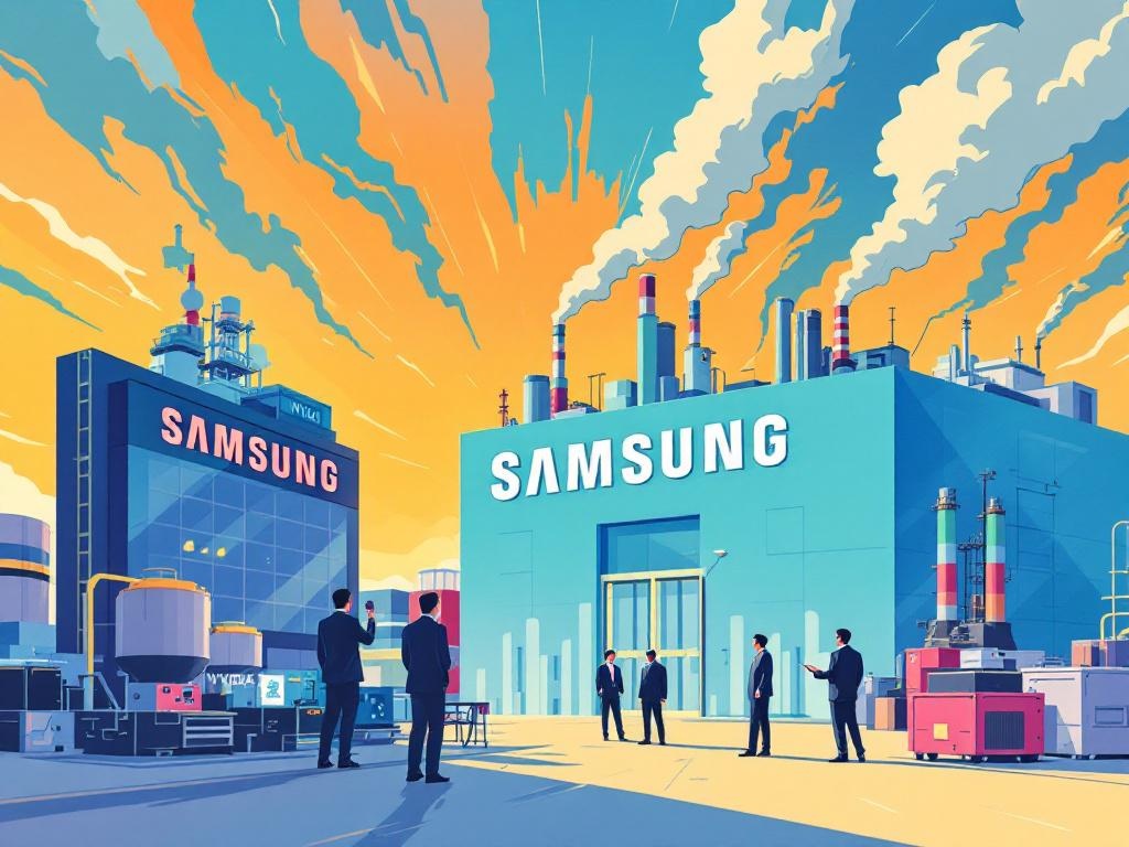 Technologiereus Samsung kreunt onder Amerikaanse chiprestricties