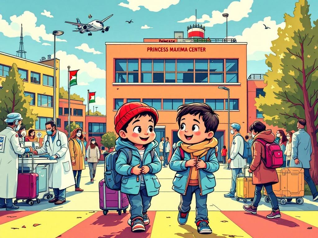 Nederlandse ziekenhuizen redden levens van kankerpatiëntjes uit Gaza die maandenlang geen behandeling konden krijgen