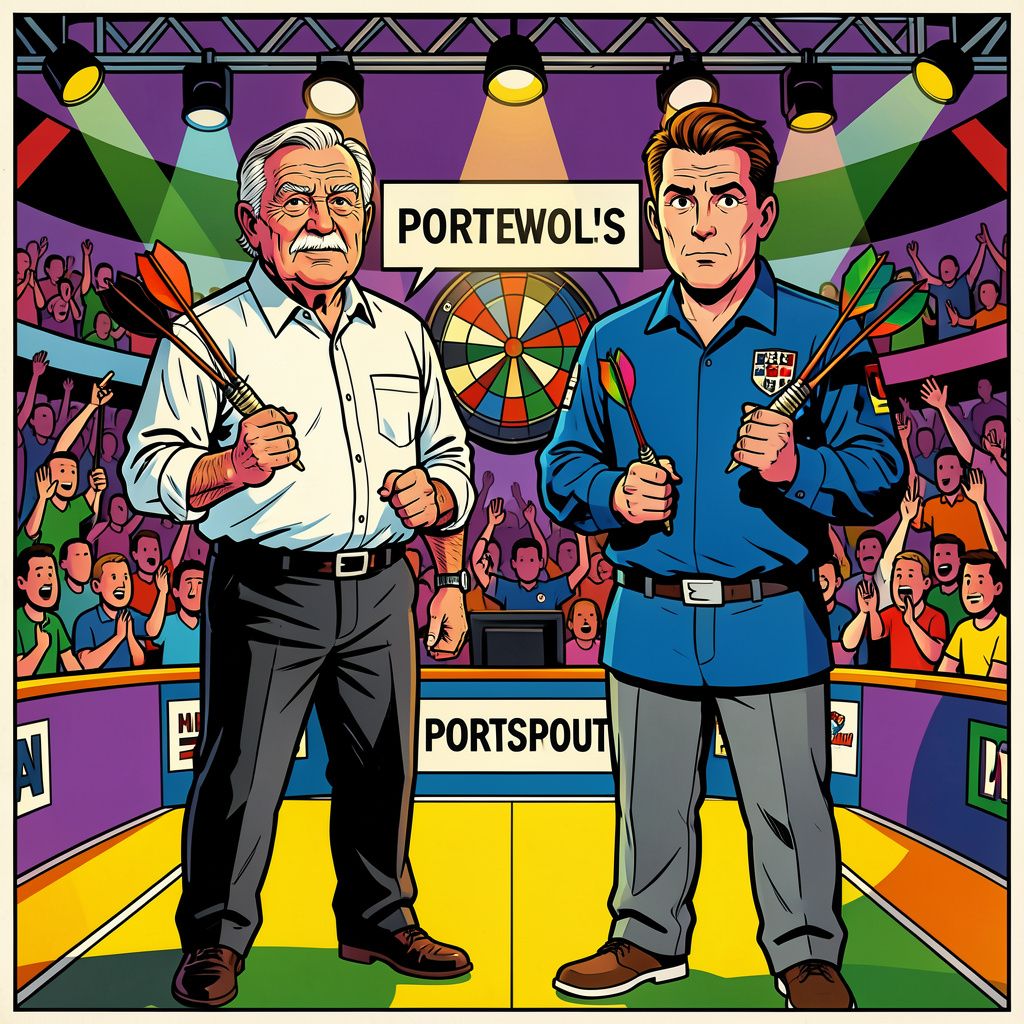 Dartlegende Phil Taylor komt op 66-jarige leeftijd terug uit zijn pensioen om weer samen te spelen met zijn oude maatje Adrian Lewis.
